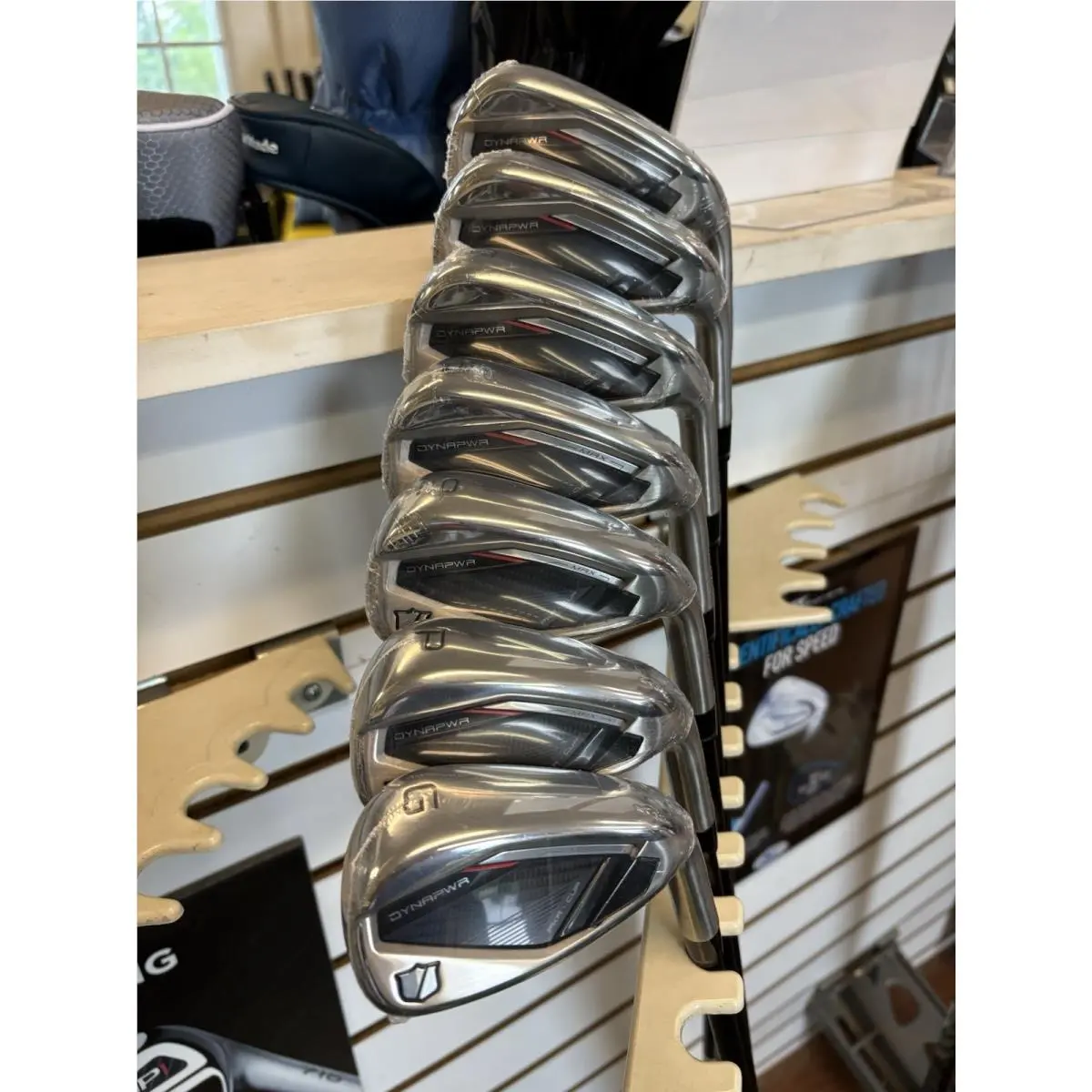 Wilson Dynapwer Max Iron Set 5- GW Kbs Max Graphite 65 Gram Reg Flex