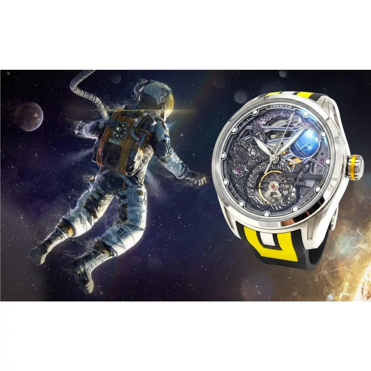 Invicta Celestial Naosia 70088 Automatic 44MM Men`s Watch