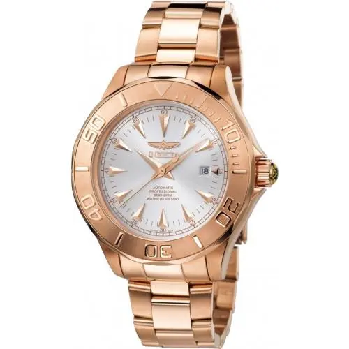 Invicta Men`s 7111 Signature Automatic 3 Hand Silver Dial Watch