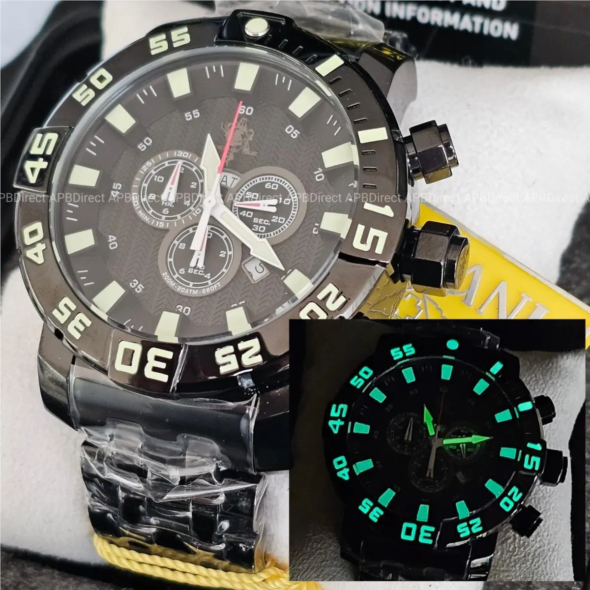 Invicta - Sea Base 79 Swiss 5050.E Limited Edition 53mm - Lume - Mens Watch