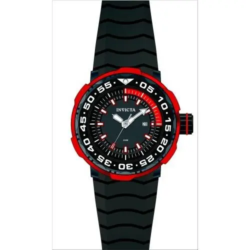 Men`s 48341 Pro Diver Quartz 0 Black Dial Watch by Invicta