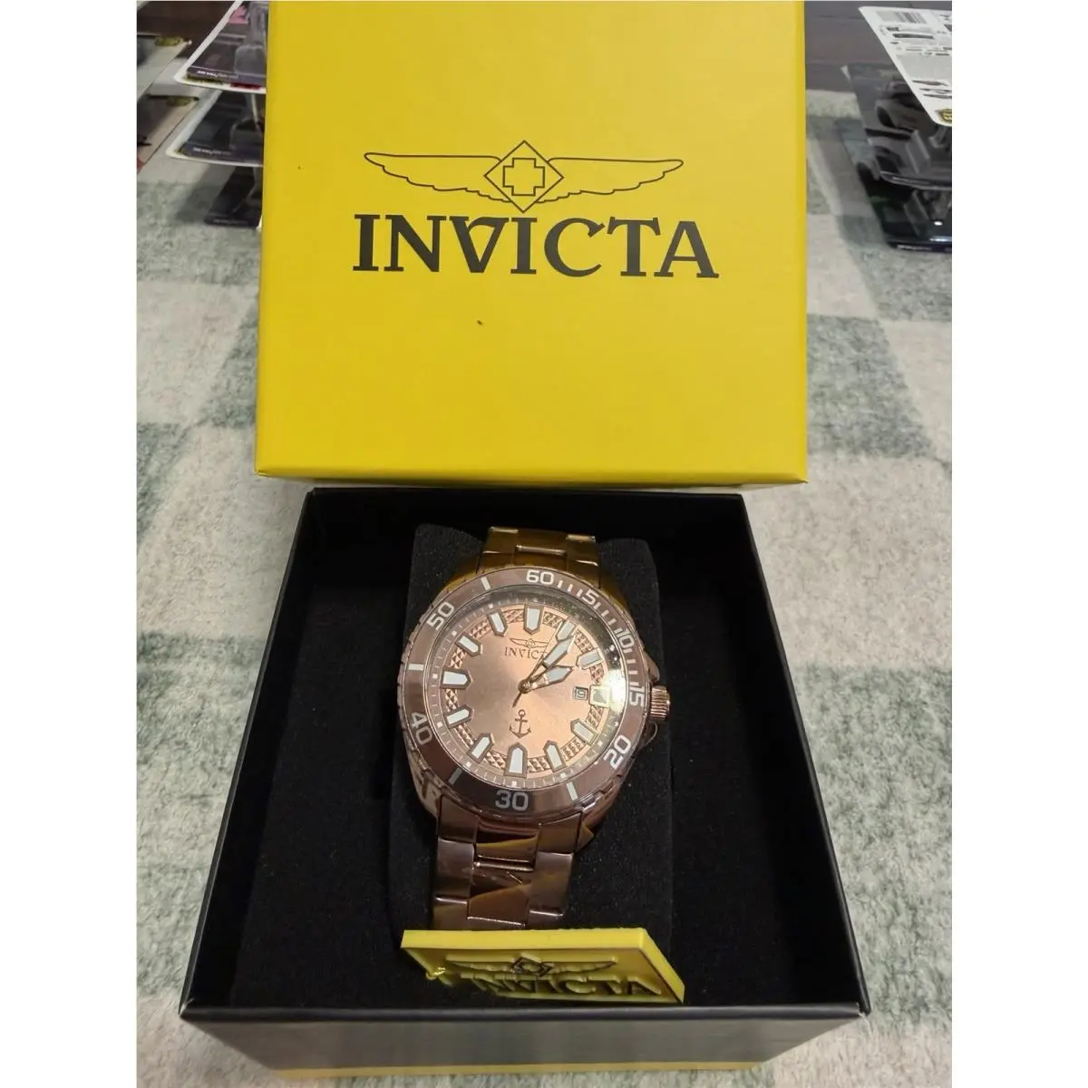 46281  Pro Diver Men`s Tesserix 46mm Brown by Invicta
