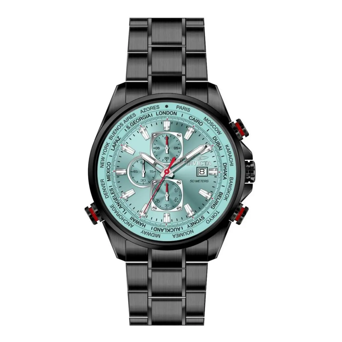 Invicta Aviator Men`s Watch - 50mm Black 50498