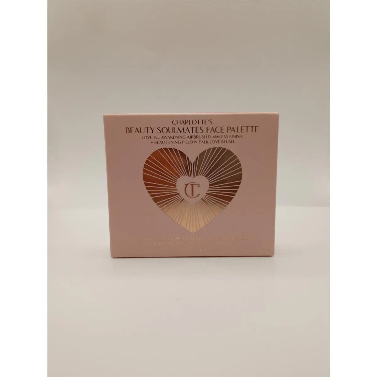 Charlotte Tilbury Beauty Soulmates Face Palette Pillow Talk Flawless Peach