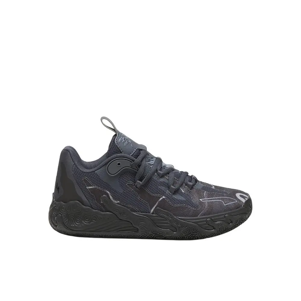 Puma X Lamelo Ball Mb.03 Lo Team Basketball Youth Boys Black Sneakers Athletic
