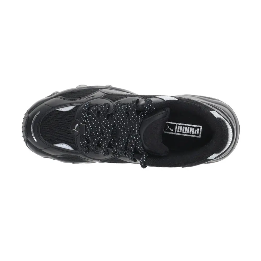 Puma shoes - PUMA Pulsar Wedge Mesh V2 Lace Up - 39968101 - Black 8