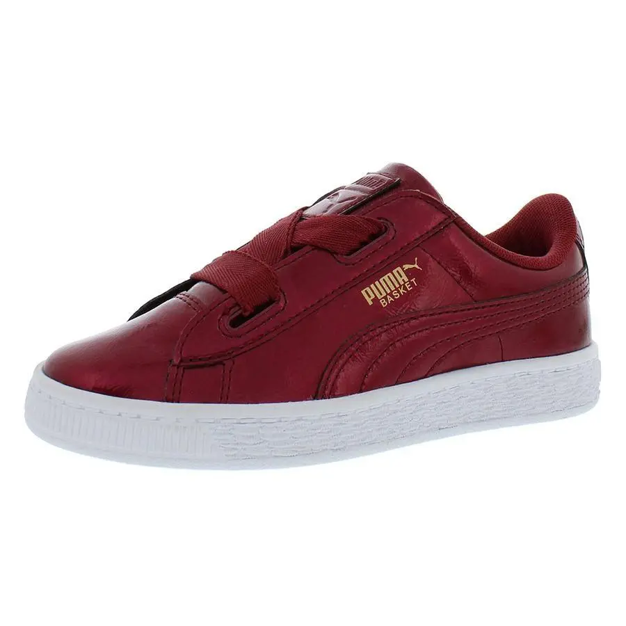 Puma Basket Heart Glam PS Girls Shoes
