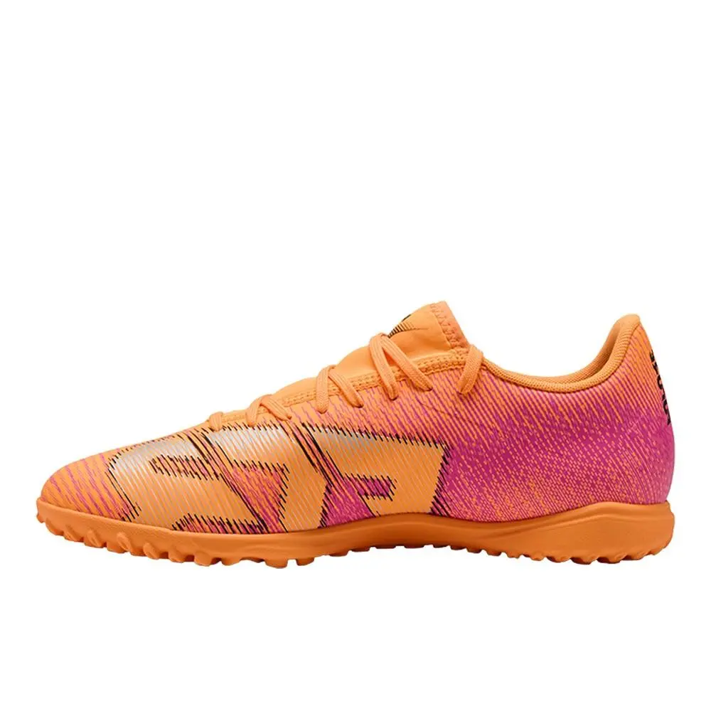 Puma shoes - PUMA Future 8 Play Turf Soccer Cleats - 10860503 - Black, Orange 1
