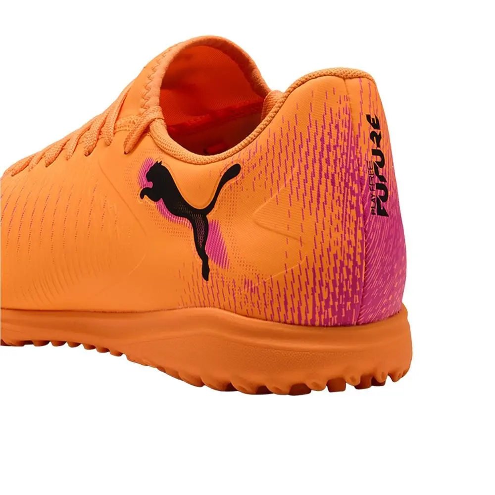 Puma shoes - PUMA Future 8 Play Turf Soccer Cleats - 10860503 - Black, Orange 13