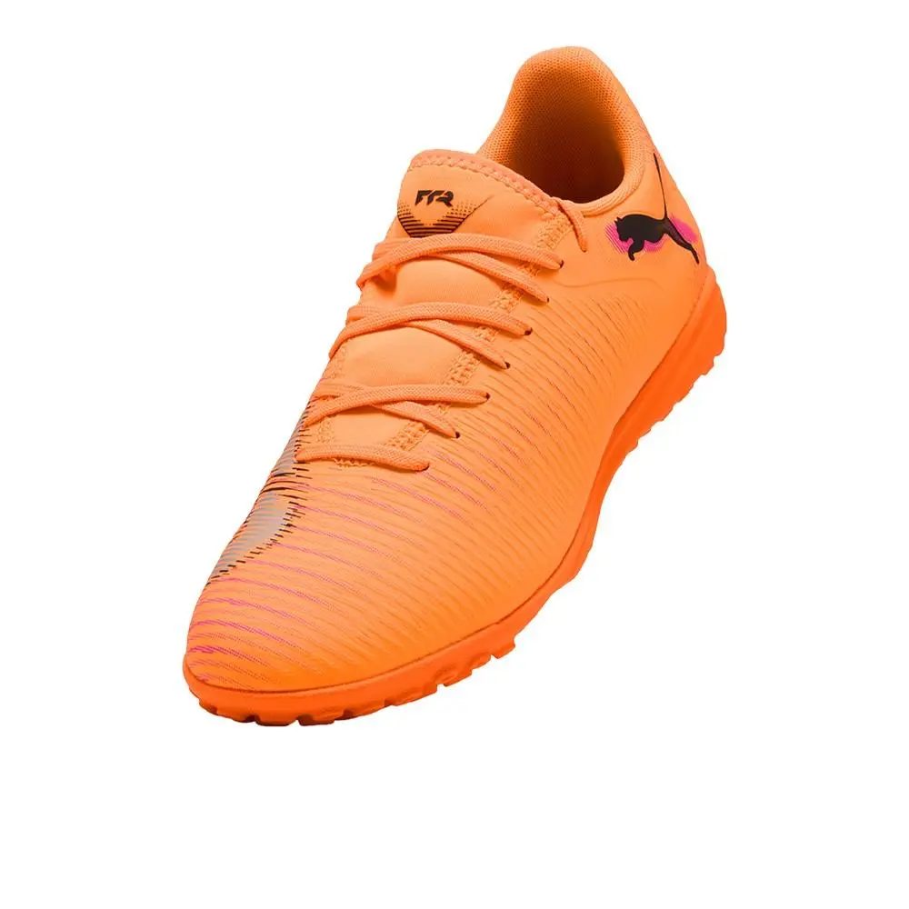 Puma shoes - PUMA Future 8 Play Turf Soccer Cleats - 10860503 - Black, Orange 12