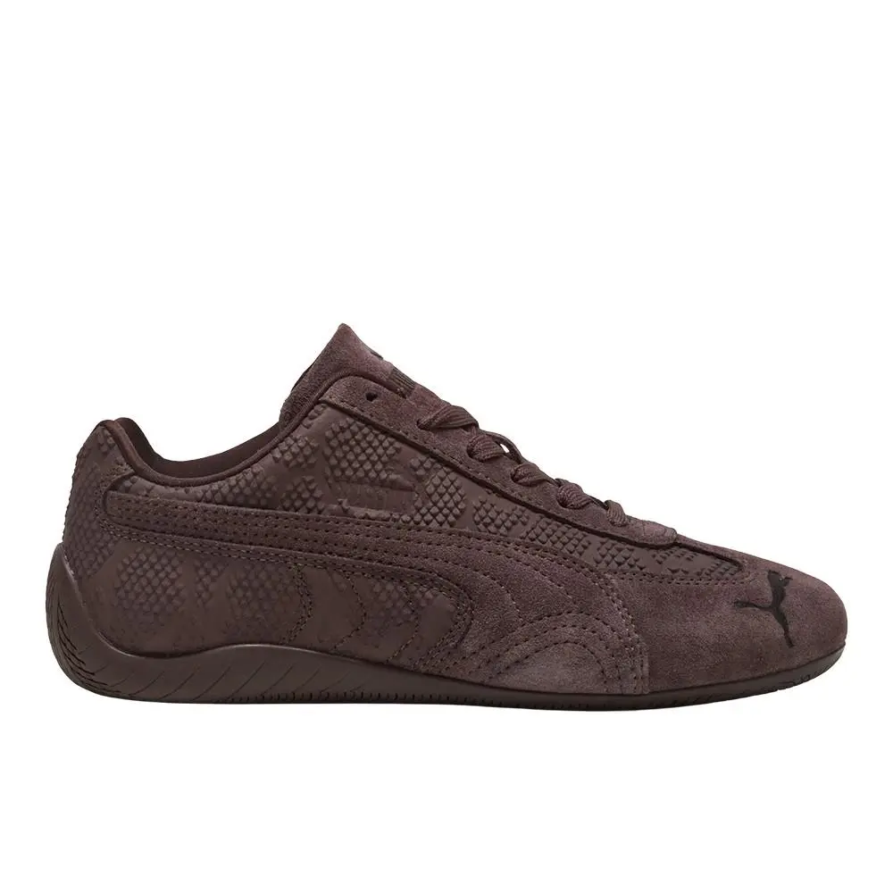 Speedcat Python Lace Up Womens Brown Sneakers Casual Shoes 40770501 by Puma