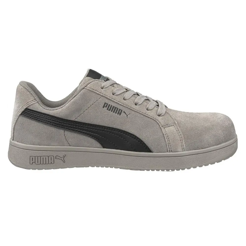 Puma Safety Iconic Low Electrical Composite Toe Work Mens Black Grey 640315