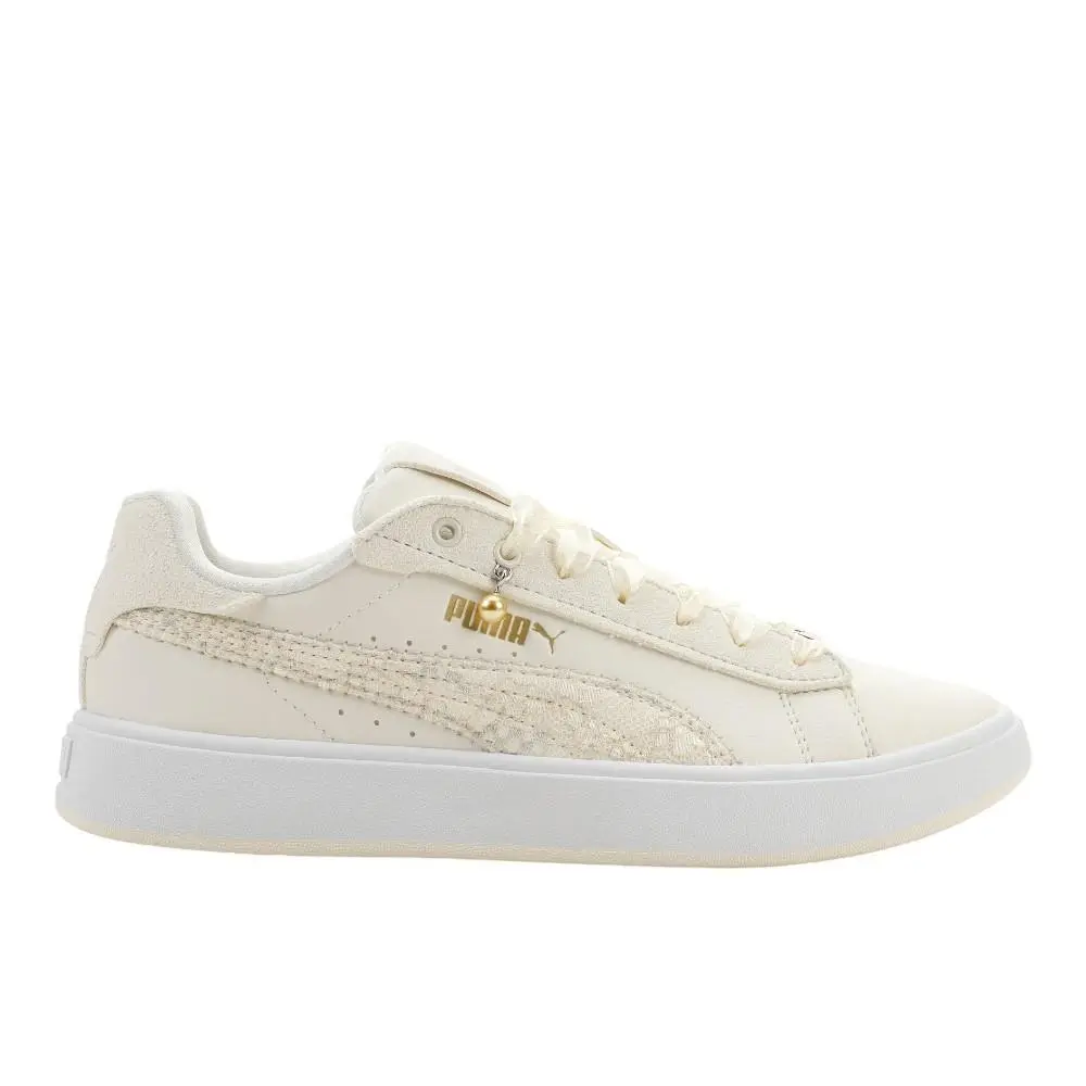 Puma Aveline Nu Romantic Lace Up Womens Off White Sneakers Casual Shoes 4055830