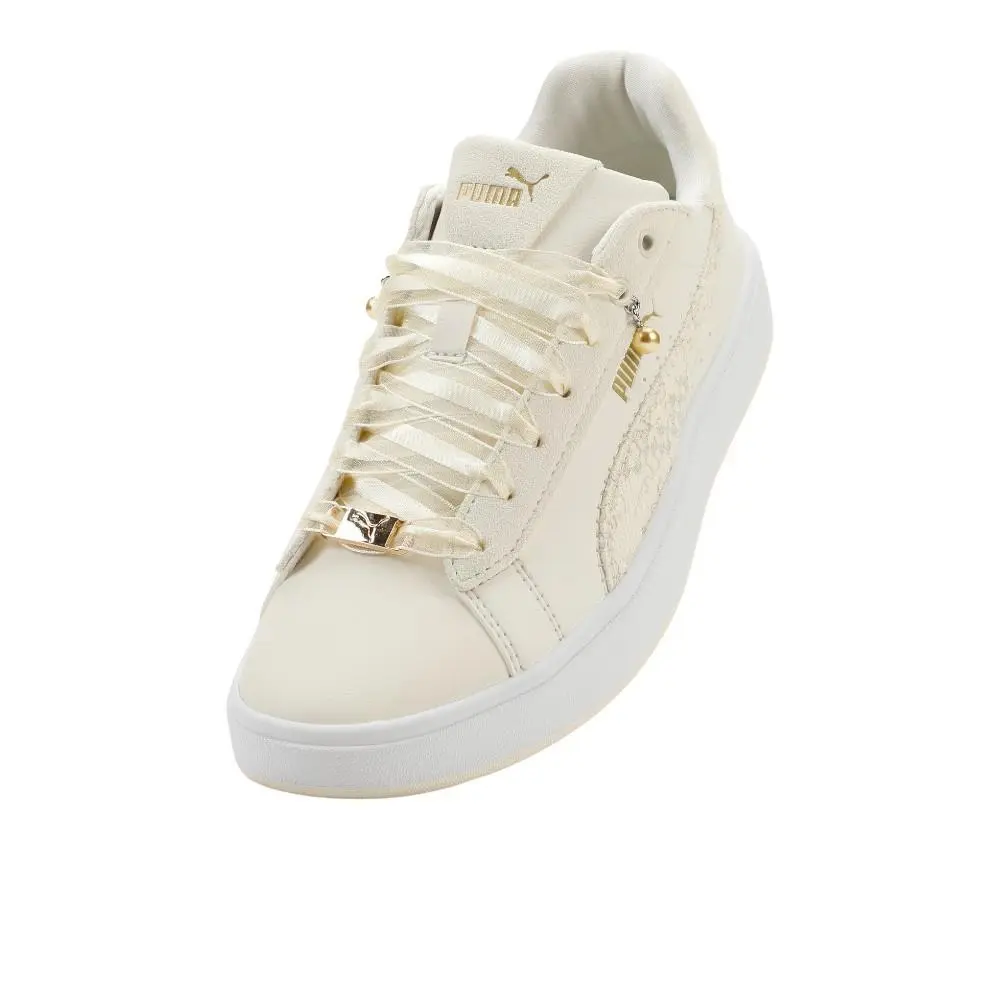 Puma shoes - PUMA Aveline Nu Romantic Lace Up - 40558301 - Off White 4