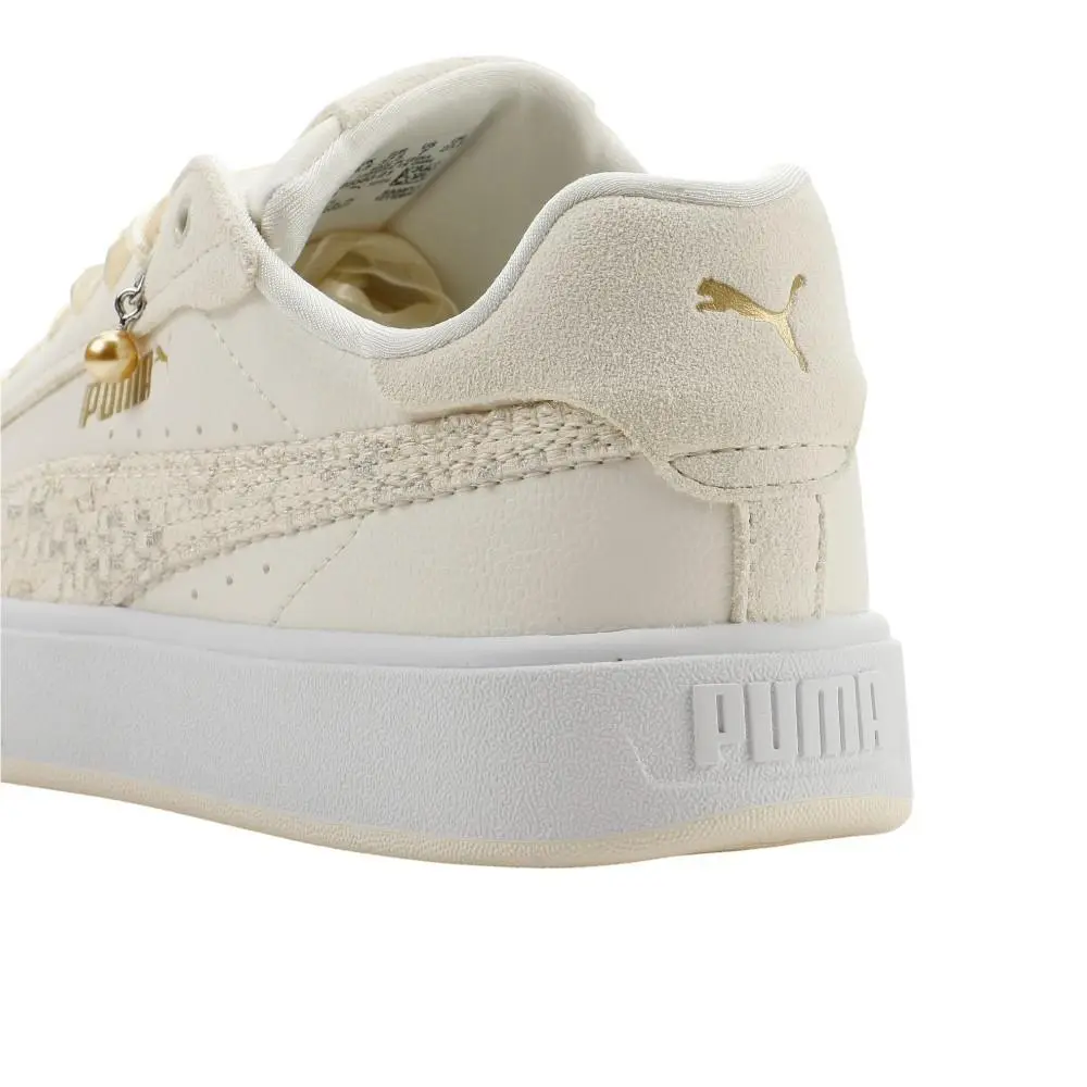 Puma shoes - PUMA Aveline Nu Romantic Lace Up - 40558301 - Off White 5