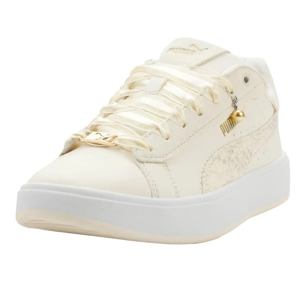 Puma shoes - PUMA Aveline Nu Romantic Lace Up - 40558301 - Off White 8