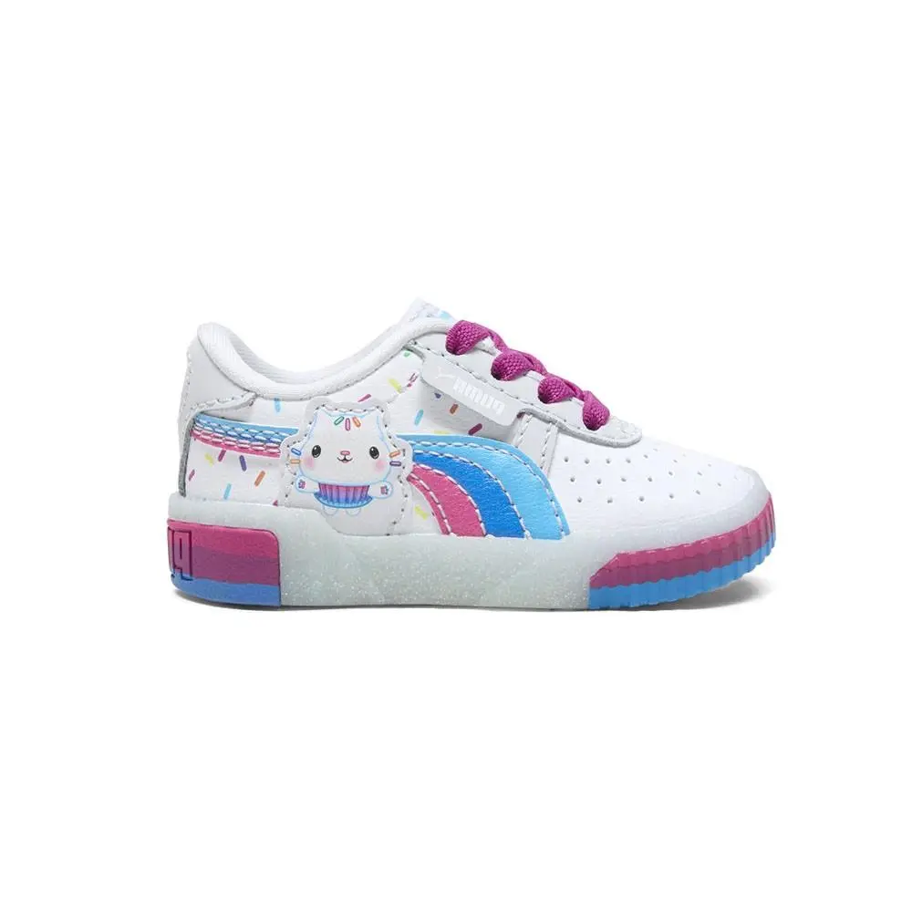 Puma X Gabbys Dollhouse Cali Cakey Cat Slip On Toddler Girls White Sneakers Ca