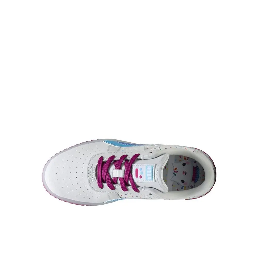 Puma shoes - PUMA  X Gabbys Dollhouse Cali Cakey Cat Lace Up  Youth - 39975001 - White 8
