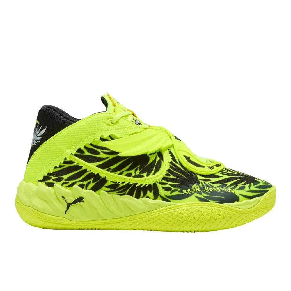 X Lamelo Ball Mb.05 Voltage Basketball Mens Yellow Sneakers Athletic Shoe by Puma