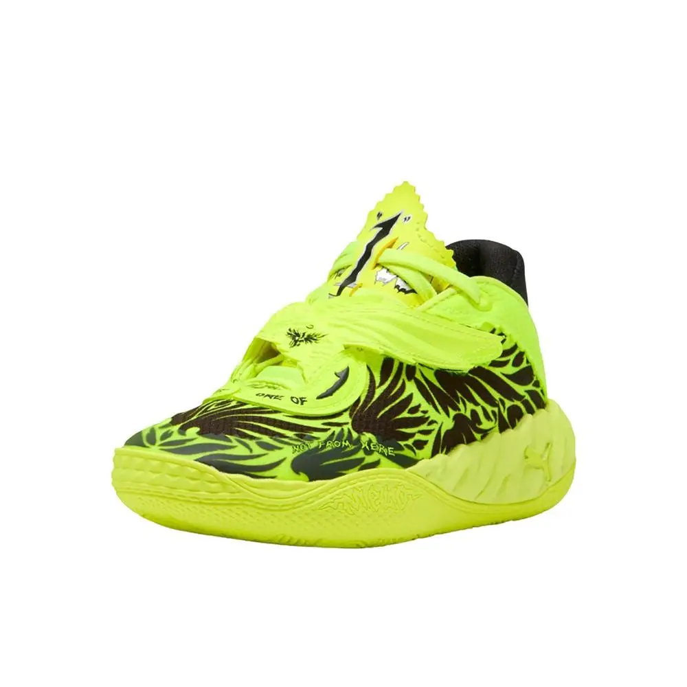 Puma shoes - PUMA  X Lamelo Ball Mb.05 Voltage Lace Up  Youth - 31252701 - Yellow 8