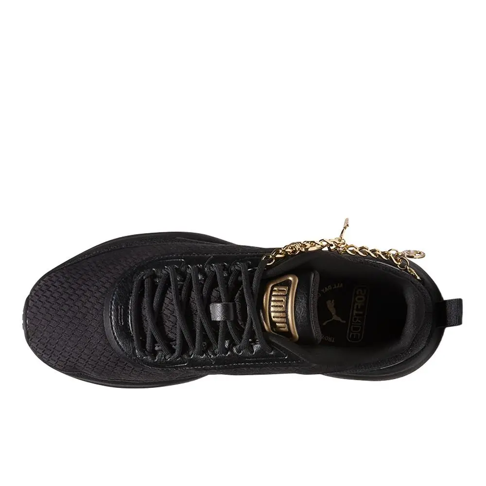Puma shoes - PUMA Softride Cyra Bling Ring Lace Up - 40500101 - Black 10