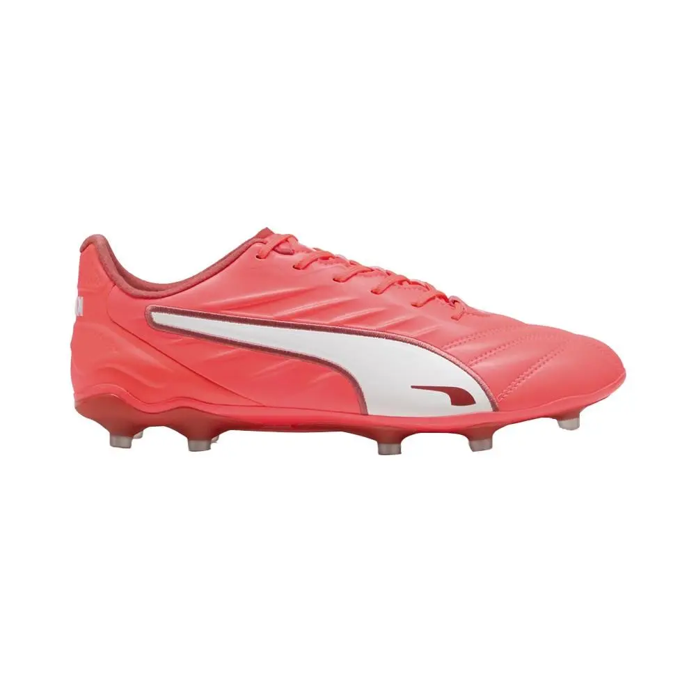 Puma King Pro Soccer Cleats Mens Red Sneakers Athletic Shoes 10830801