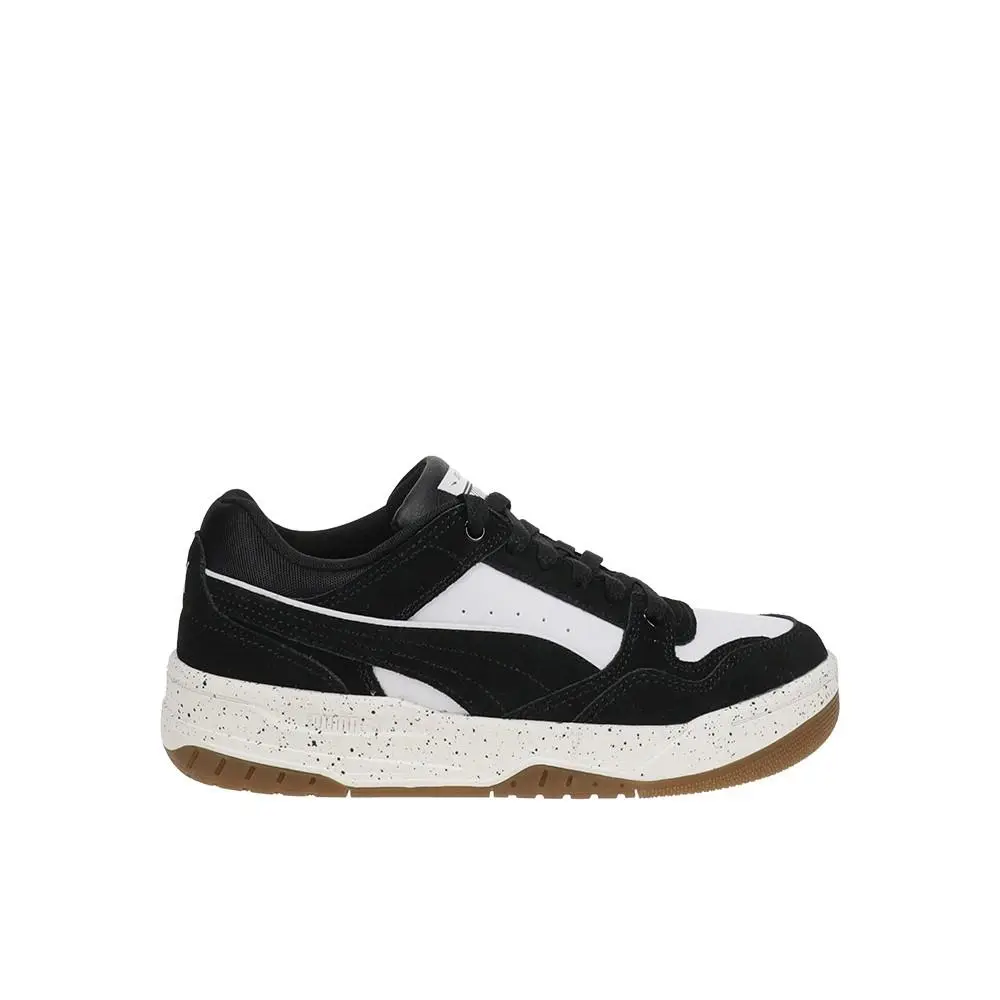 Puma shoes - PUMA Rebound Retro Suede Speckle Lace Up  Youth - 40529401 - Black 7