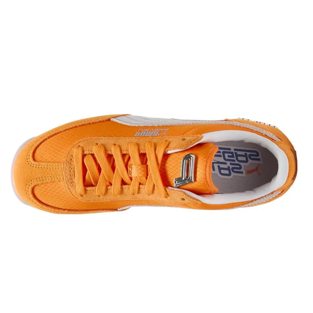 Puma shoes - PUMA Easy Rider Club Flagship Lace Up - 40454301 - Orange 2