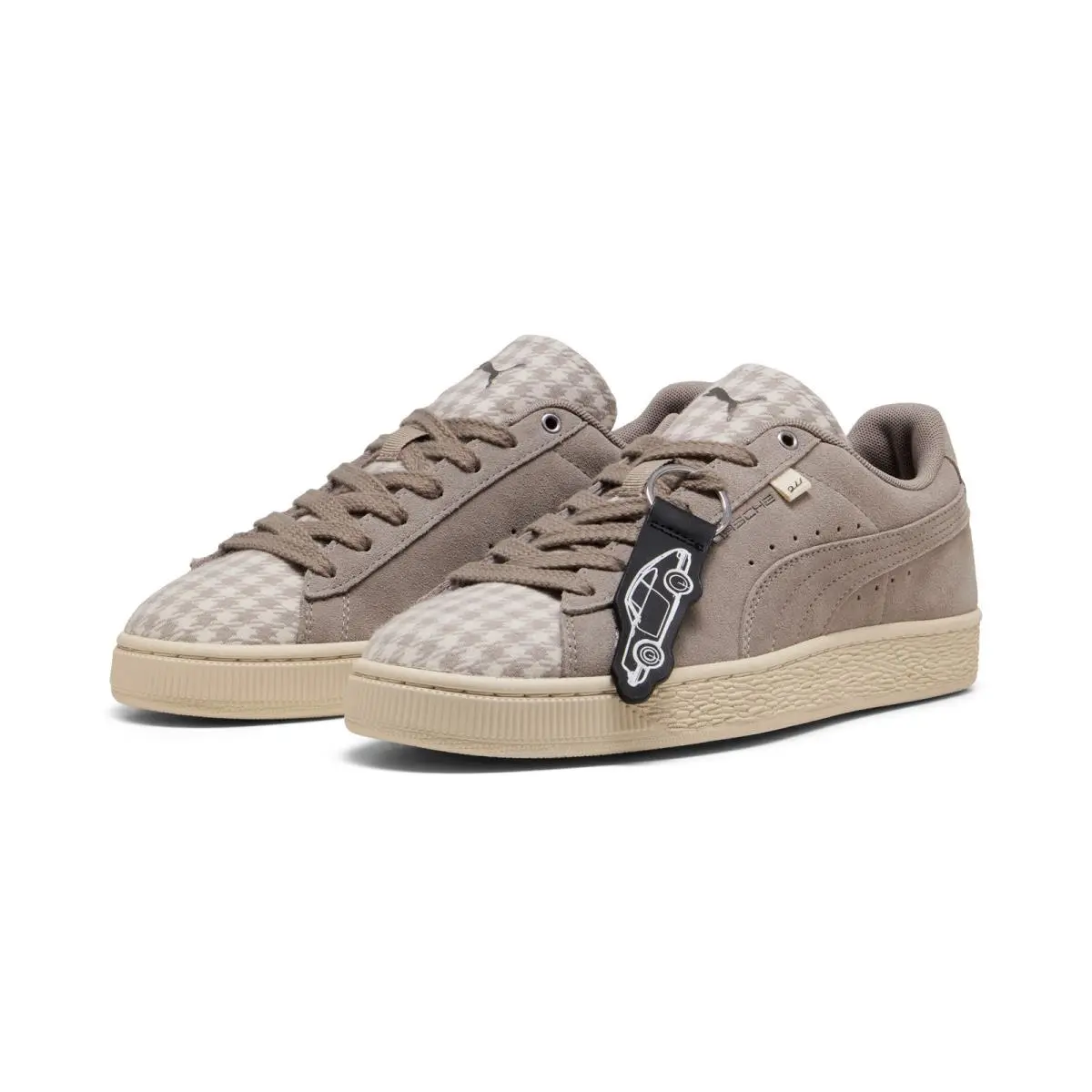 Puma shoes - Puma Porsche Legacy Suede Classic Pepita - 30938802 - Gray 3