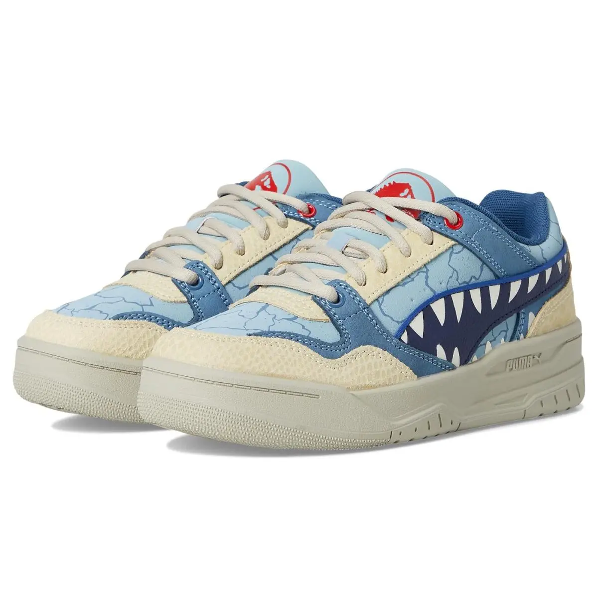 Children Unisex Shoes Puma Kids Rebound Retro Jurassic World Shoes Big Kid