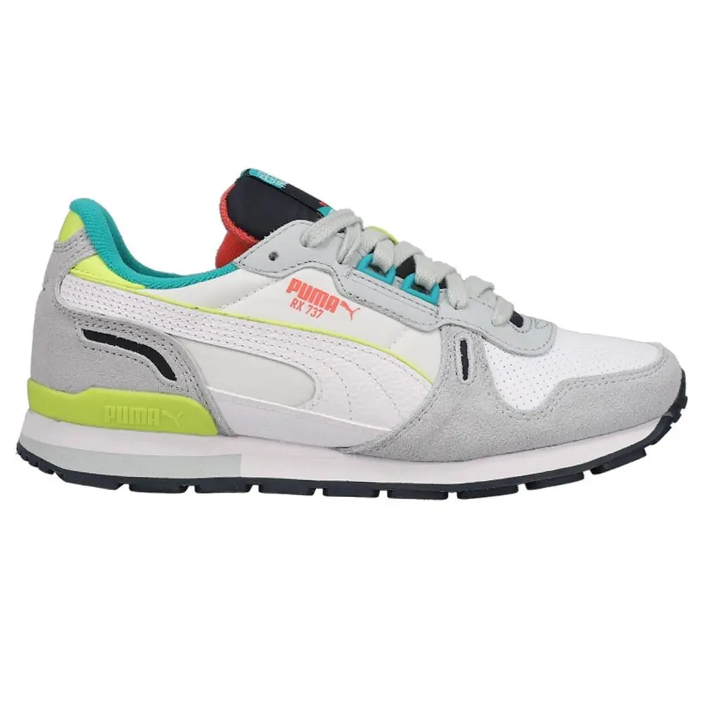 Puma Rx 737 Sail To Bay Mens White Sneakers Casual Shoes 38725701
