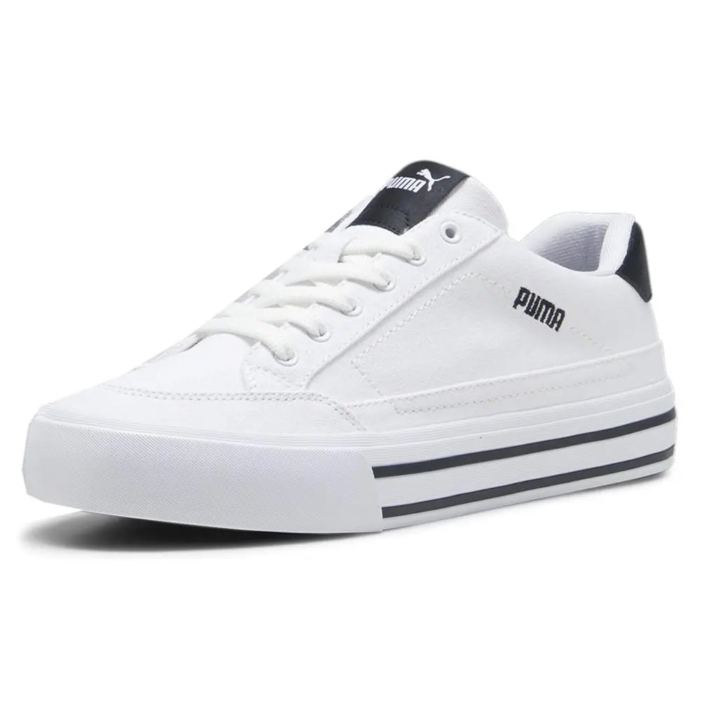 Puma shoes - PUMA Court Classic Vulc Lace Up - 39502002 - White 0