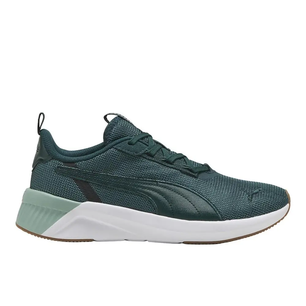 Softride Harli Metallic Lace Up Womens Green Sneakers Casual Shoes 3119550 by Puma