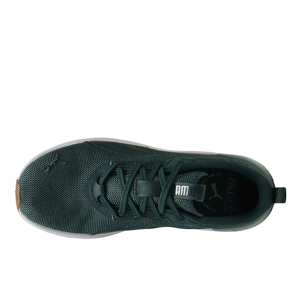 Puma shoes - PUMA Softride Harli Metallic Lace Up - 31195502 - Green 2