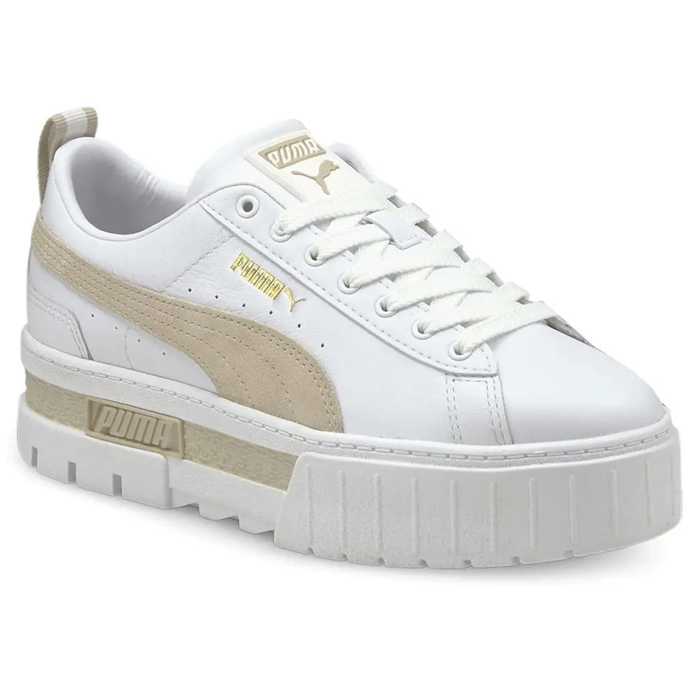 Puma shoes - PUMA Mayze Lace Up Platform - 38198302 - White 6
