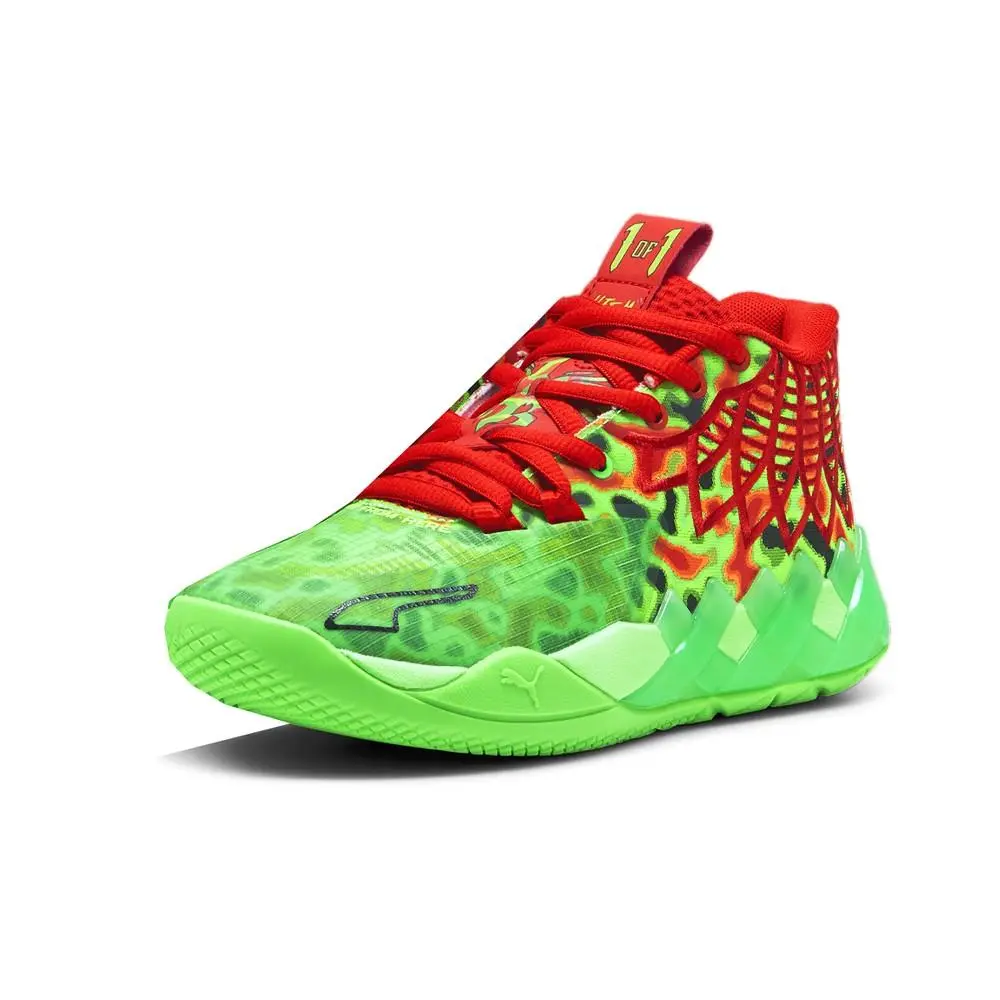 Puma shoes - PUMA  X Lamelo Ball Mb.01 Thermal Basketball  Youth - 31050901 - Green, Red 0