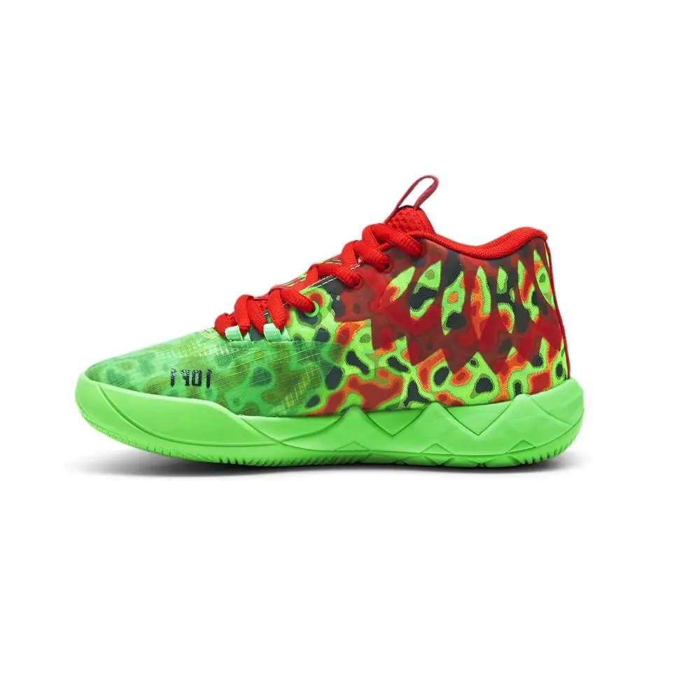 Puma shoes - PUMA  X Lamelo Ball Mb.01 Thermal Basketball  Youth - 31050901 - Green, Red 1