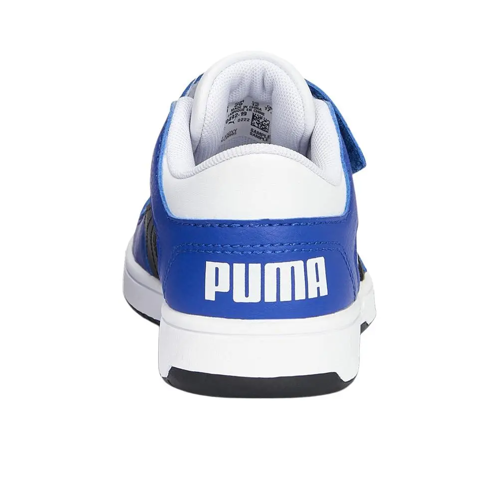 Puma shoes - PUMA Rebound Layup Lo Slip On  Youth - 37049219 - White 4