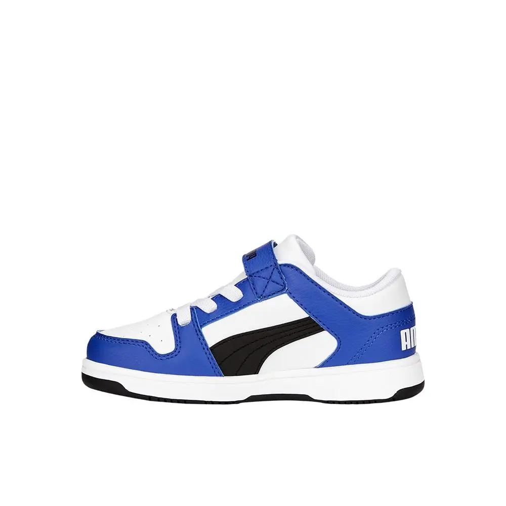Puma shoes - PUMA Rebound Layup Lo Slip On  Youth - 37049219 - White 8