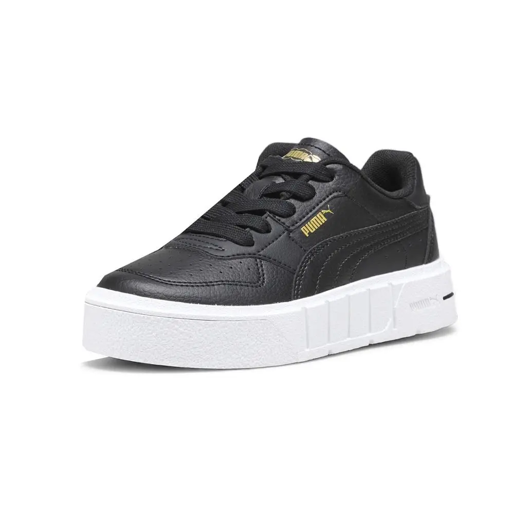Puma shoes - PUMA Cali Court Lace Up  Youth - 39438502 - Black 0