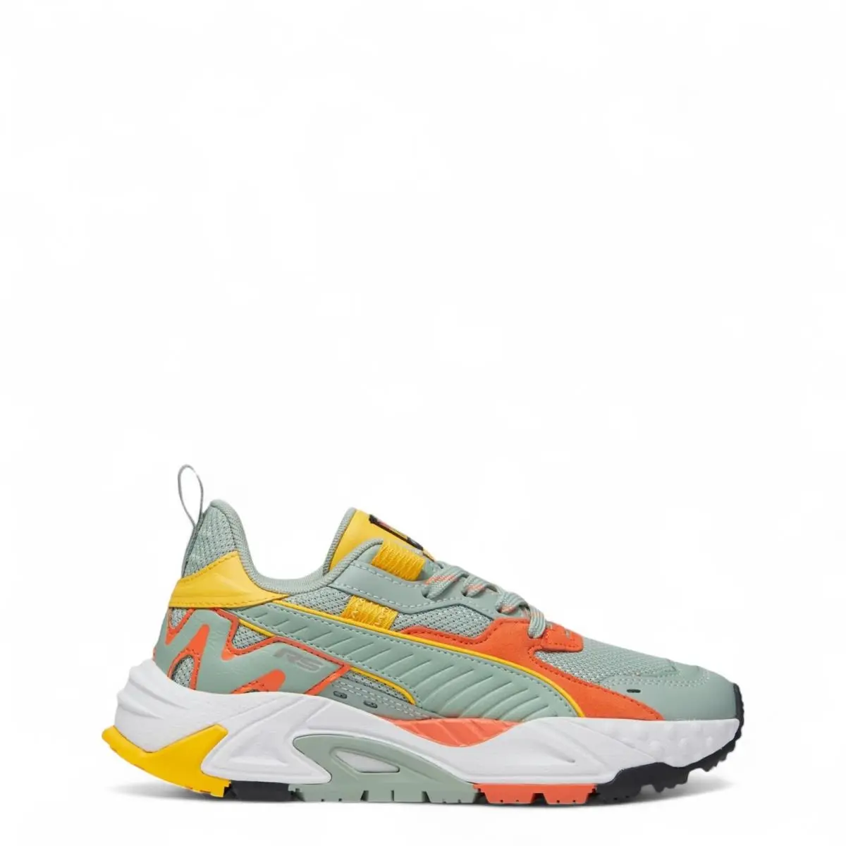 Puma Junior`s Rs-trck `brand Love` Sneakers 395164 01 Green Fog W/box