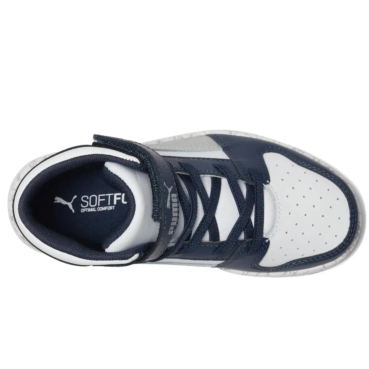Puma shoes - PUMA White-Flat Light Gray-Club Navy 0