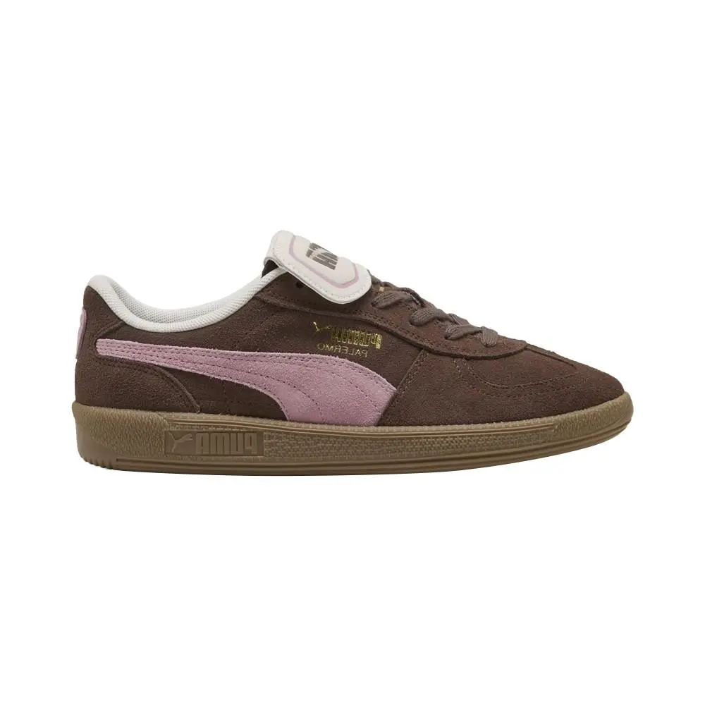 Puma Palermo Premium Suede Lace Up Mens Brown Sneakers Casual Shoes 40235003