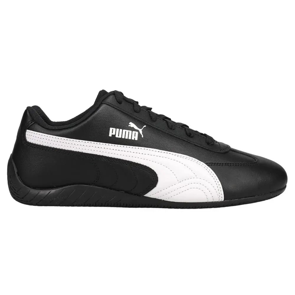 Puma Speedcat Shield Lace Up Mens Black Sneakers Casual Shoes 38705402