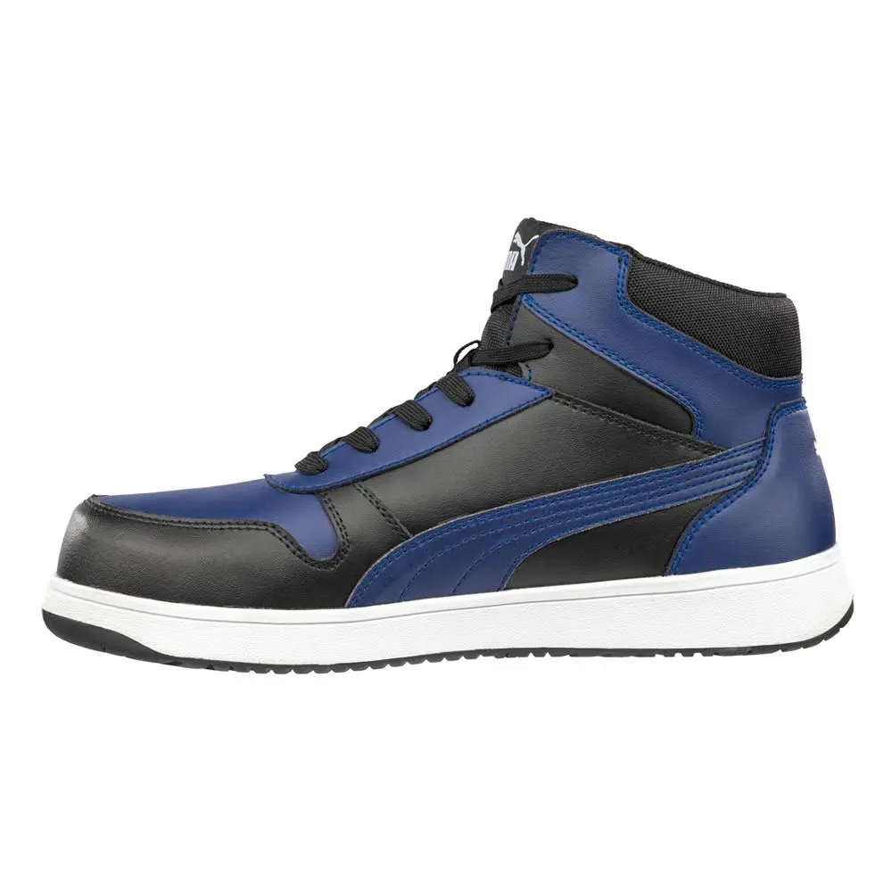 Puma shoes - PUMA Safety Frontcourt Mid Electrostatic Dissipative Composite To - 630075 - Blue 1