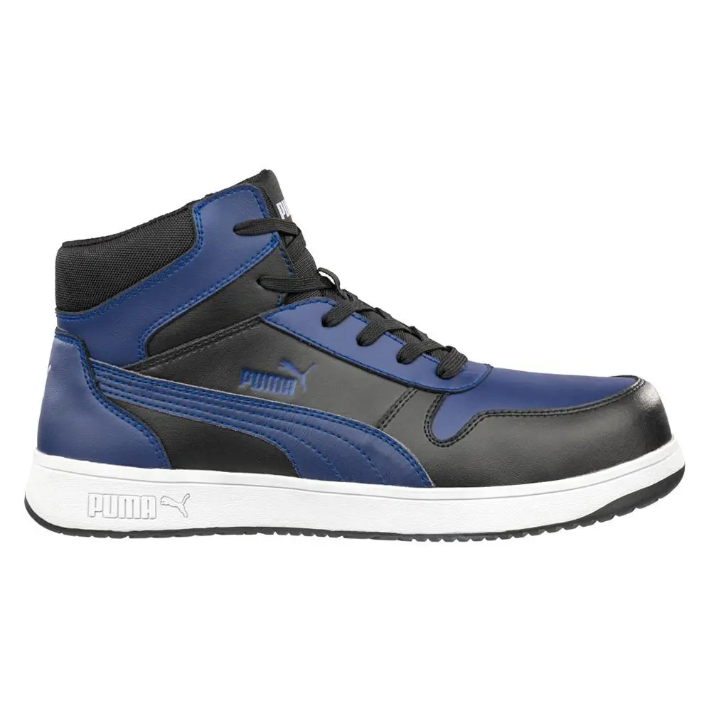 Puma shoes - PUMA Safety Frontcourt Mid Electrostatic Dissipative Composite To - 630075 - Blue 4