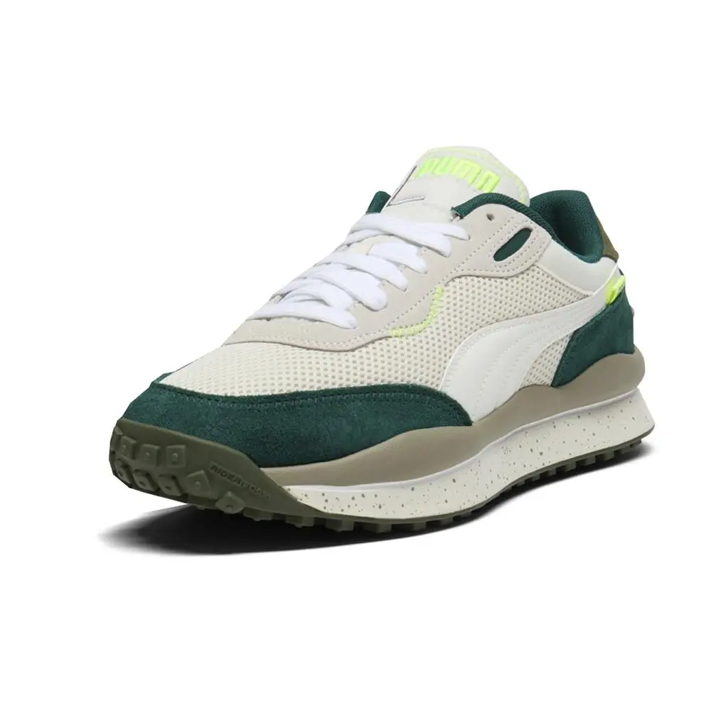 Puma shoes - PUMA Style Rider Mix Lace Up - 40352801 - White 6