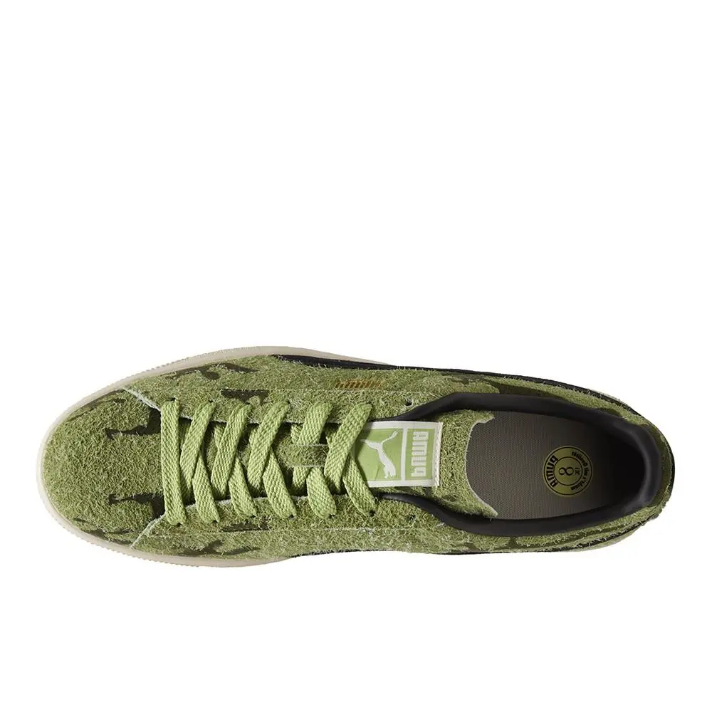 Puma shoes - PUMA Suede Flock Lace Up - 40691903 - Green 2