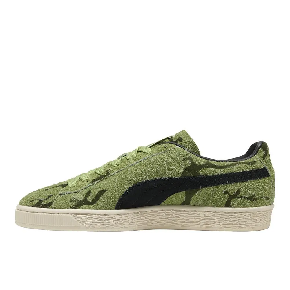 Puma shoes - PUMA Suede Flock Lace Up - 40691903 - Green 9