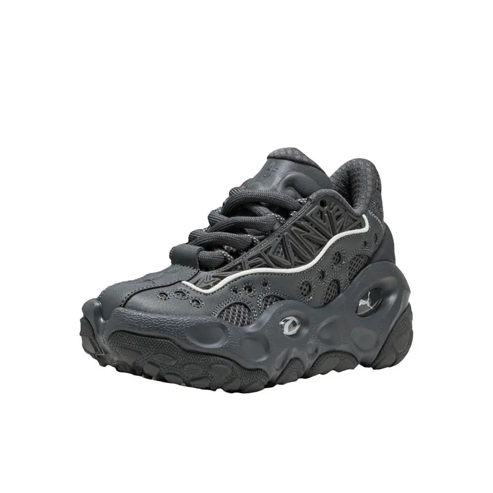 Puma shoes - PUMA La Francé Rnr Lace Up  Youth - 31228203 - Grey 0
